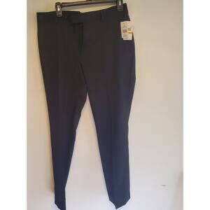 Perry Ellis NWT Men's Portfolio Black Work Career Pants 33w x 30